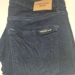 Cqlvin Klein CK Dark Wash Denim Jeans Recycled Plastic‎ Bottle Stretch Casual